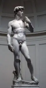 Michelangelo's David in Florence, a must-see on Italy tours