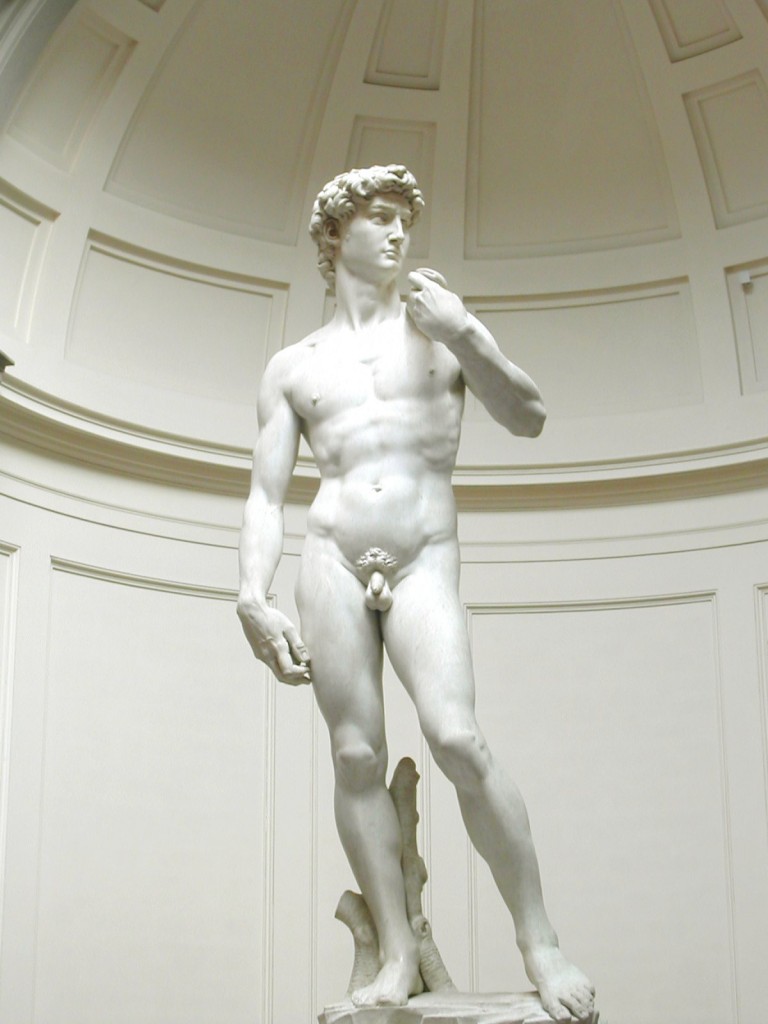 David by Michelangelo in Florence Italy