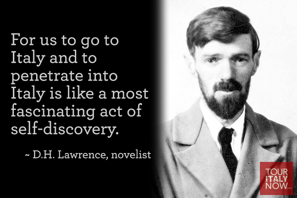 Italy quotes DH Lawrence