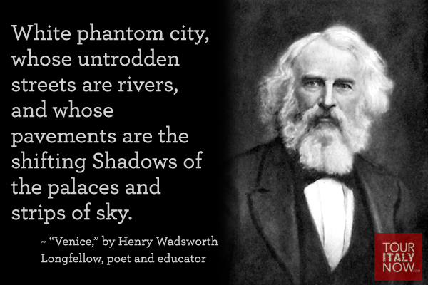 Italy quotes Henry Wadsworth Longfellow