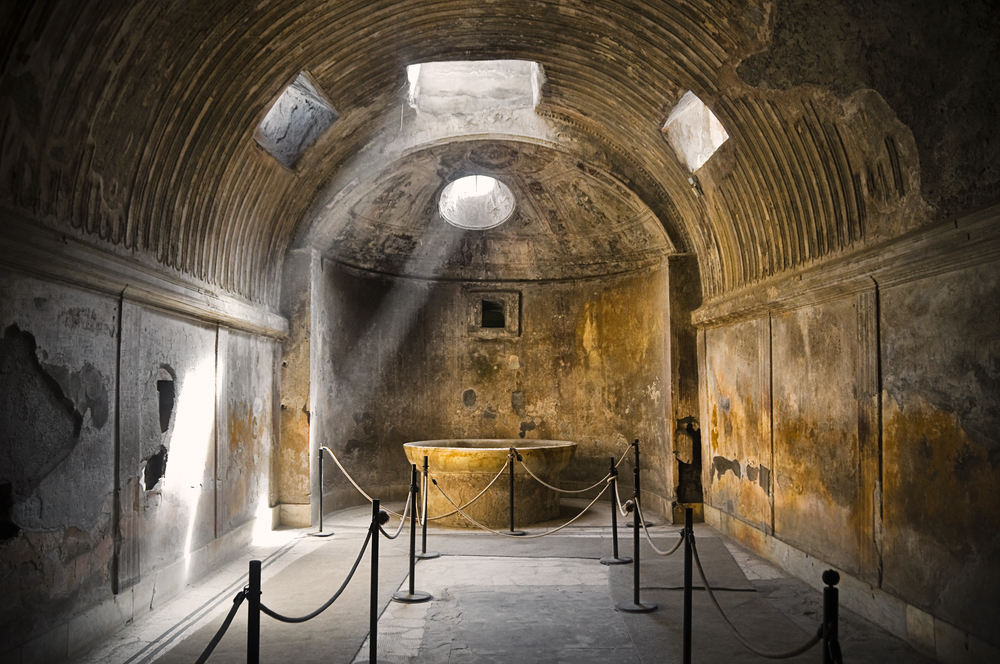 Remains of Public Baths, Pompeii