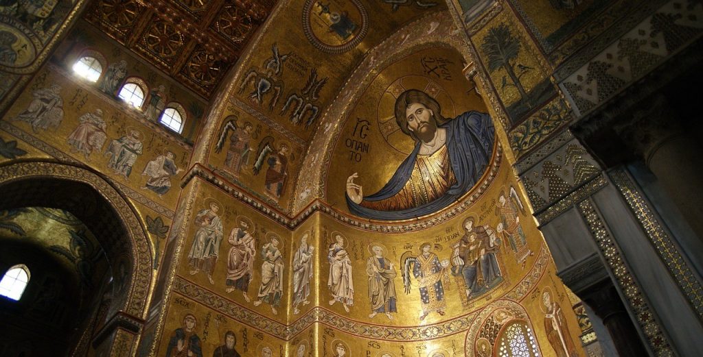 Mosaic in Monreale Cathedral