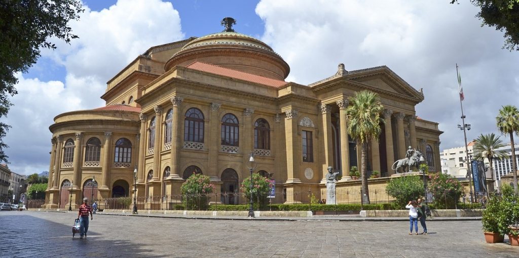 Teatro Massimo in Palermo Italy