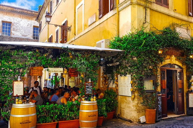 Most-visited-trattorias-in-rome | Tour Italy