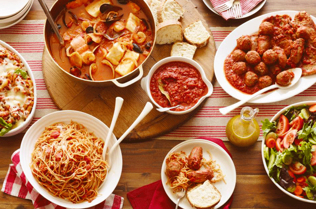 Italian-Dishes-on-Table