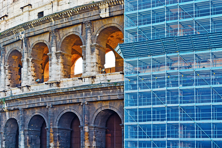 Colosseum restoration project update for Italy tour visitors
