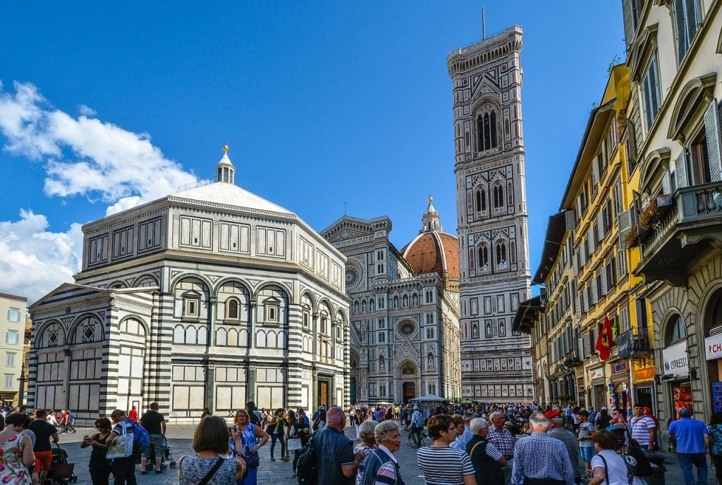 Florence Duomo cathedral dome on an escorted Italy tour