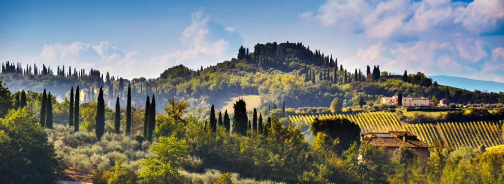 Scenic Italian food valleys on a luxury tour of Italy